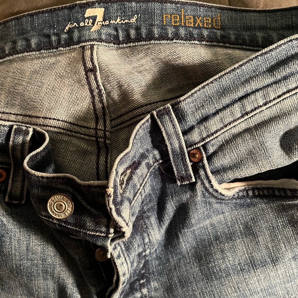 Relaxed Fit 7 For All Mankind Jeans - Picture 4 of 8